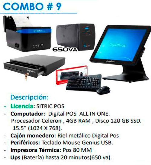 Imagen de Sistema POS: Combo #09